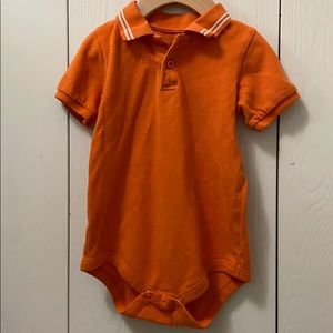 🚨4/$15🚨 George Polo Style Orange Onesie